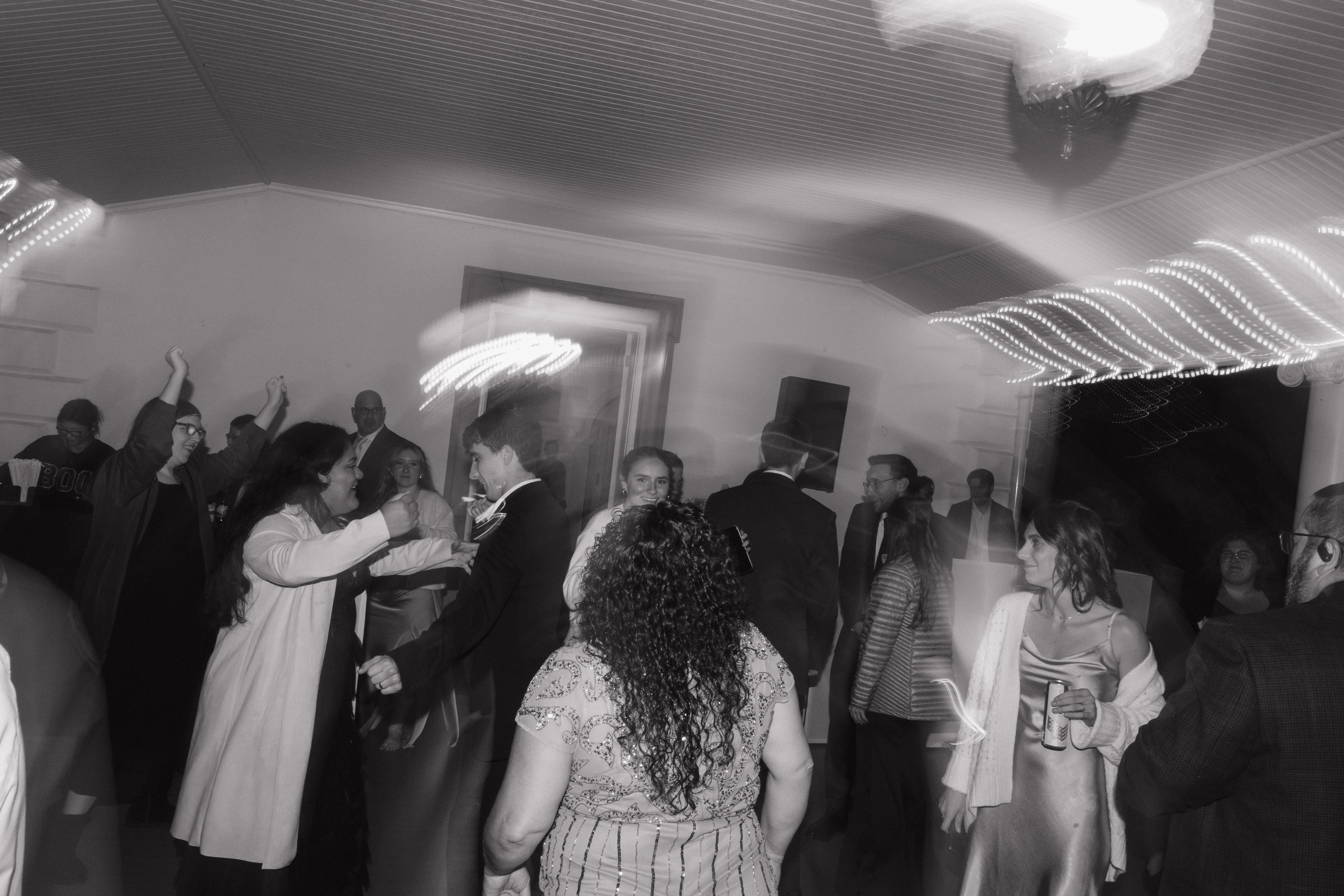 Guests dancing at a LGBTQ wedding in Washington DC
